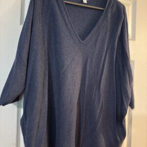J. Jill Oversized Blue Sweater – Size XL